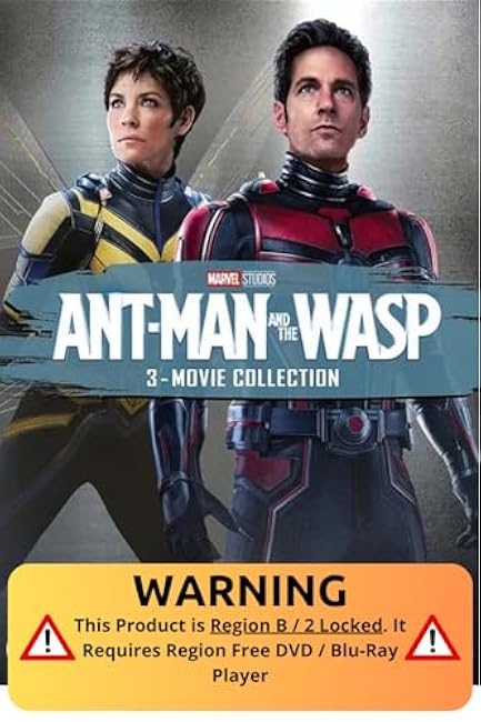 Ant-Man and the Wasp: 3-movie Collection [DVD]
