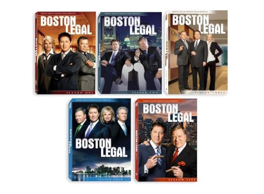 Boston Legal Season 1-5 Complete Collection