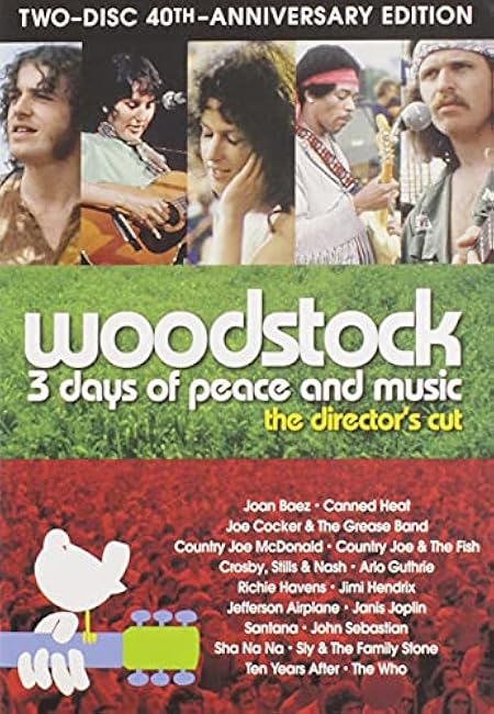Woodstock: Three Days of Peace & Music (Two-Disc 40th Anniversary Director’s Cut)