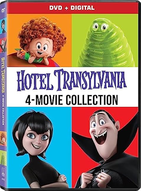 Hotel Transylvania / Hotel Transylvania 2 / Hotel Transylvania 3: Summer Vacation / Hotel Transylvania: Transformania – Set – DVD + Digital