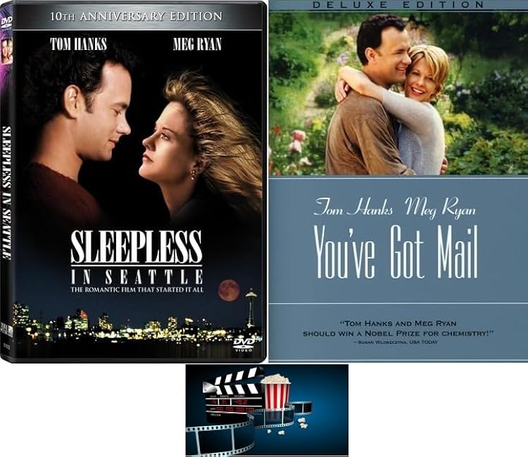 Tom Hanks & Meg Ryan You’ve Got Mail & Sleepless in Seattle 2 DVD Set